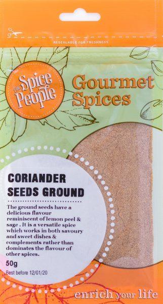 The Spice People Coriander Seeds Ground 55g-The Spice People-Fresh Connection