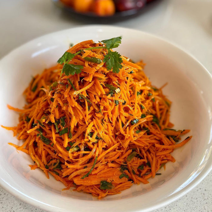 Raw Carrot Salad 🥕-Fresh Connection