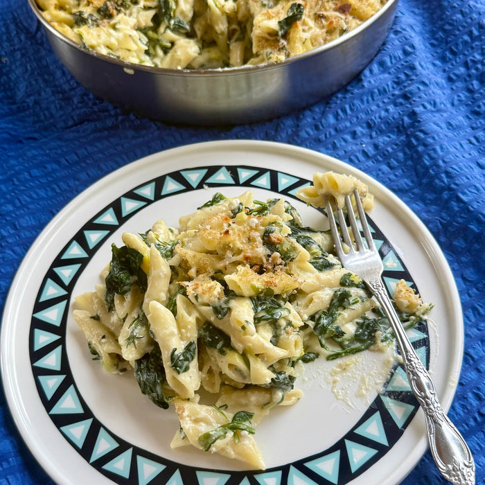 🇬🇷 Greek Style Mac'n Cheese (Spanakopita & Pastitsio Inspired)