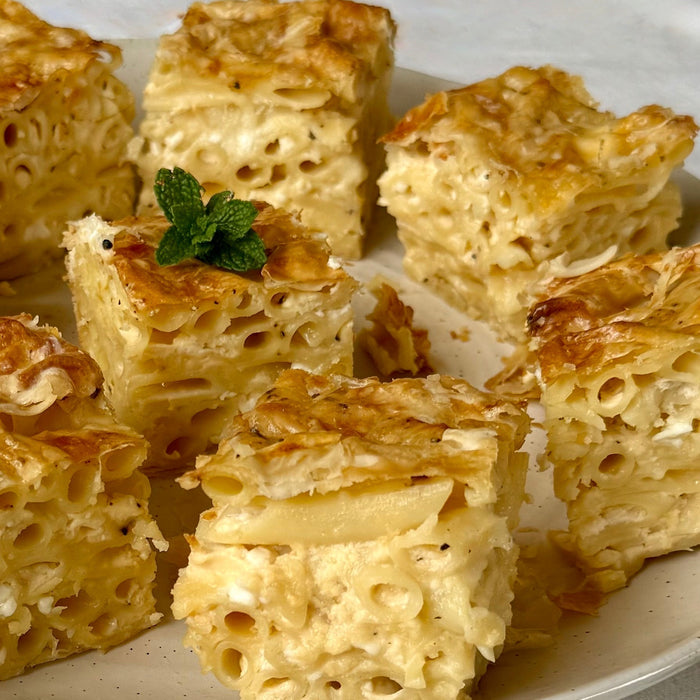 🇬🇷 Macaroni Cheese Pie