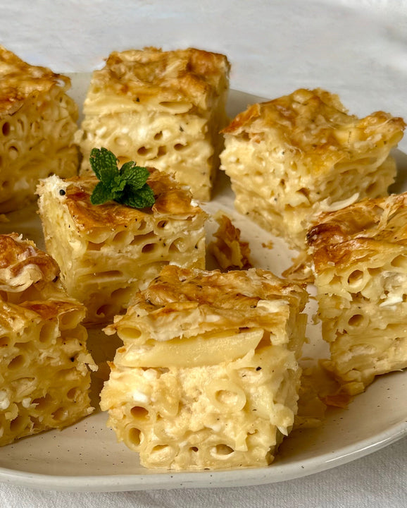 🇬🇷 Macaroni Cheese Pie