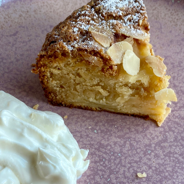 🍎🍏French Apple-Almond Cake 🇫🇷