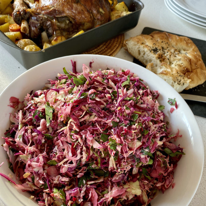 Cabbage and beetroot salad 💟-Fresh Connection