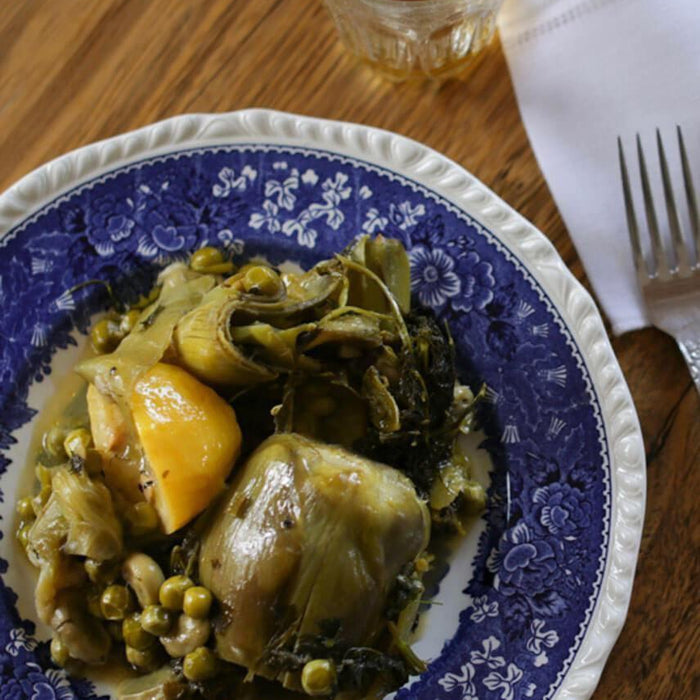 Nicholaos’ Artichokes and Broad Beans-Fresh Connection