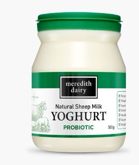 Meredith Probiotic Sheeps Yoghurt 500ml