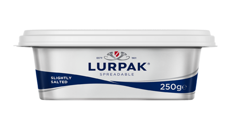 Lurpak Slightly Salty Spreadable Butter  250g
