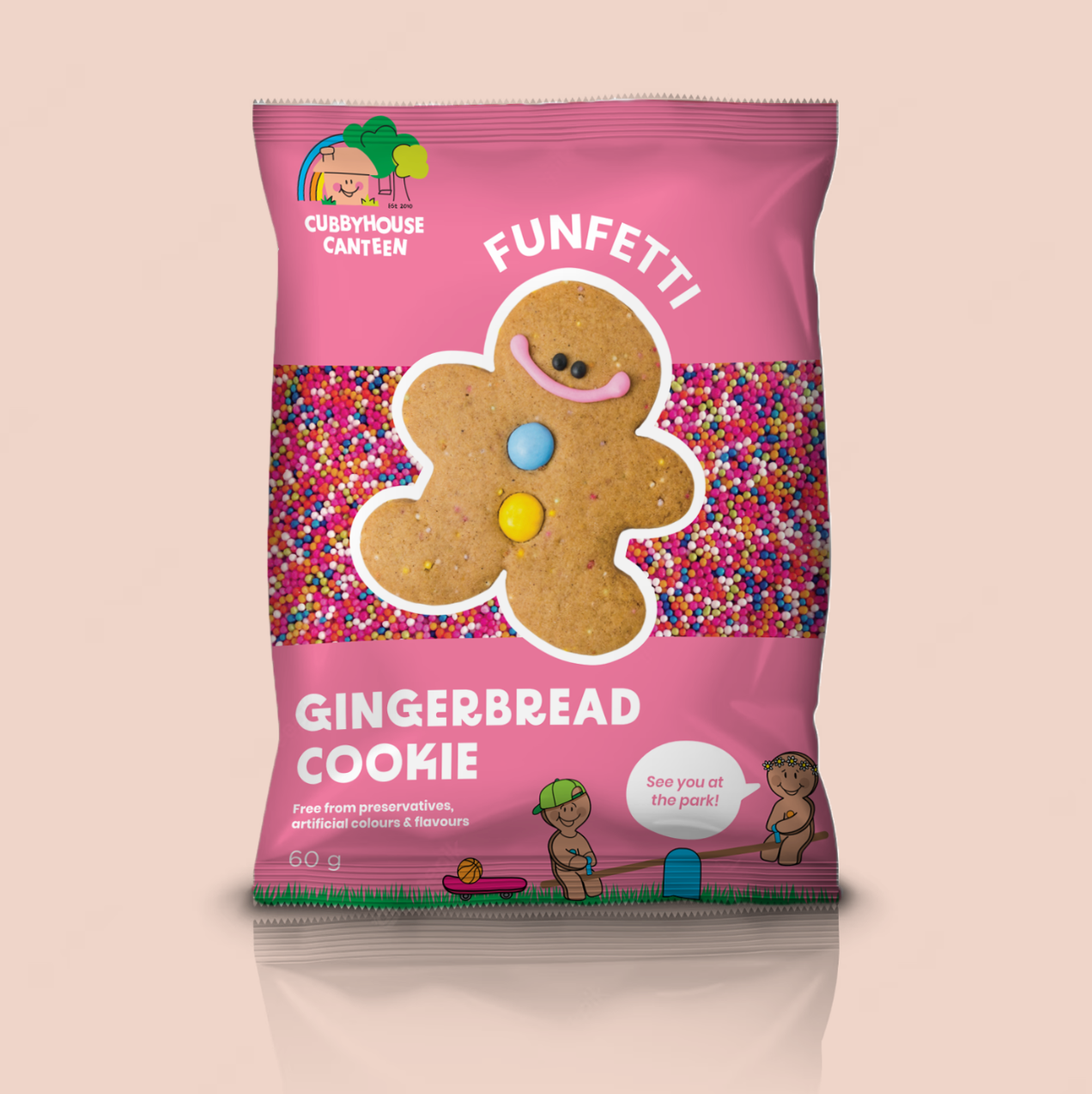 Gingerbread Cookie Funfetti  60g