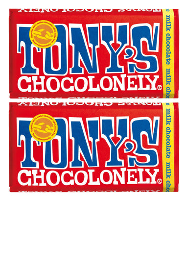 Debbie's SPECIAL 2 X Tony’s Chocolonely Milk 180g-Fresh Connection Brighton VIC