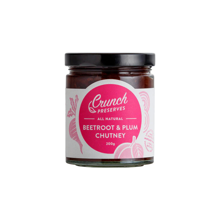 Crunch Preserves Beetroot and Plum Chutney 200g