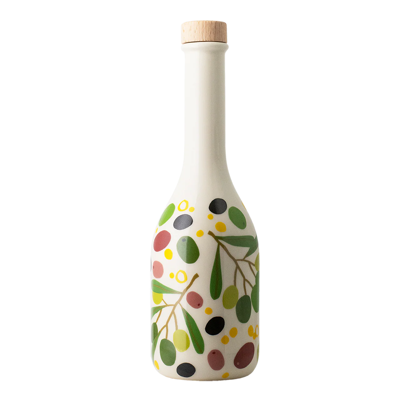 PRE ORDER  Mount Zero Alice Oehr Ceramic Bottle with EVOO Olive Design  450ml * No Delivery