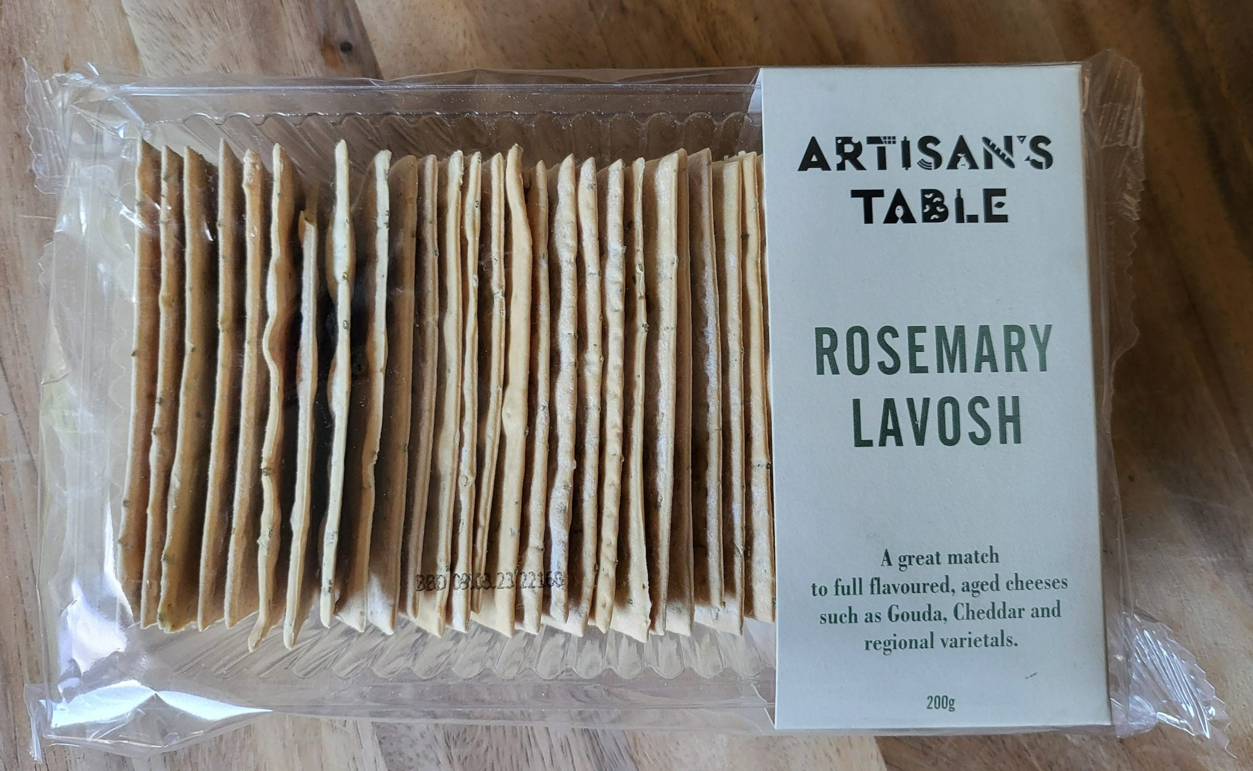 The Artisan’s Table Rosemary Lavosh 200g
