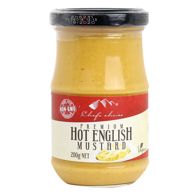Chef’s Choice Hot English Mustard 200g
