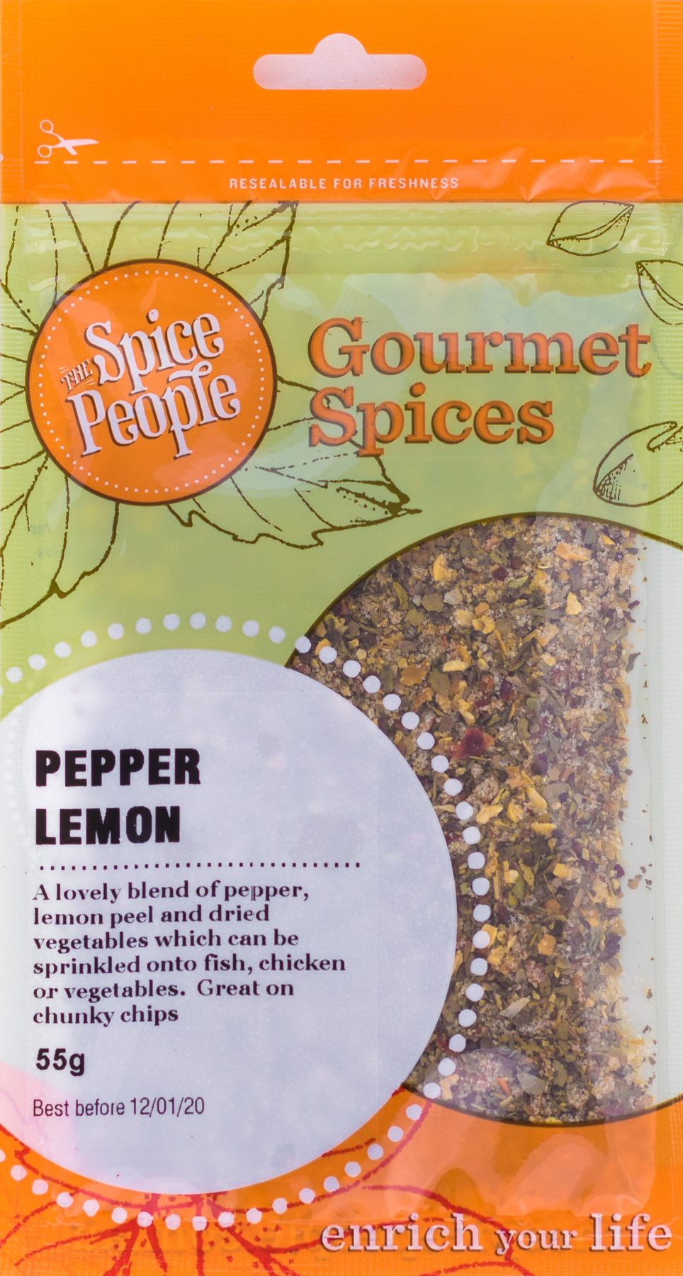 The Spice People Pepper Lemon Seasoning 45g