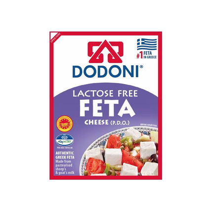 Dodoni Greek Feta Cheese (Lactose Free) 200g
