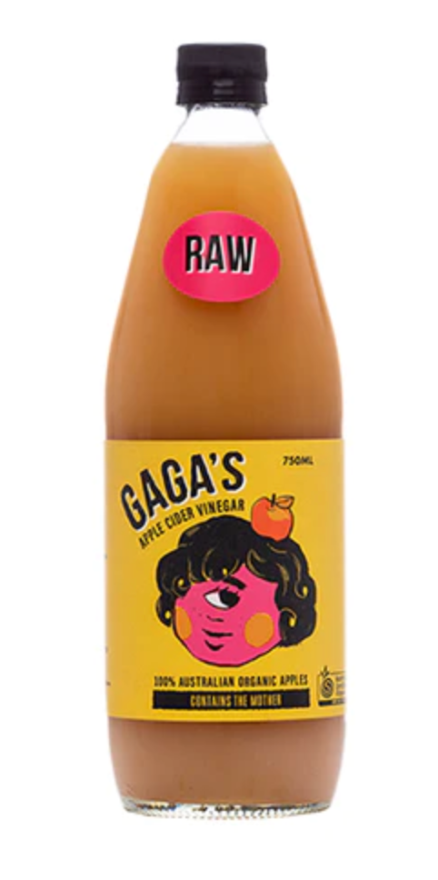 Gaga’s Organic Apple Cider Vinegar 750ml