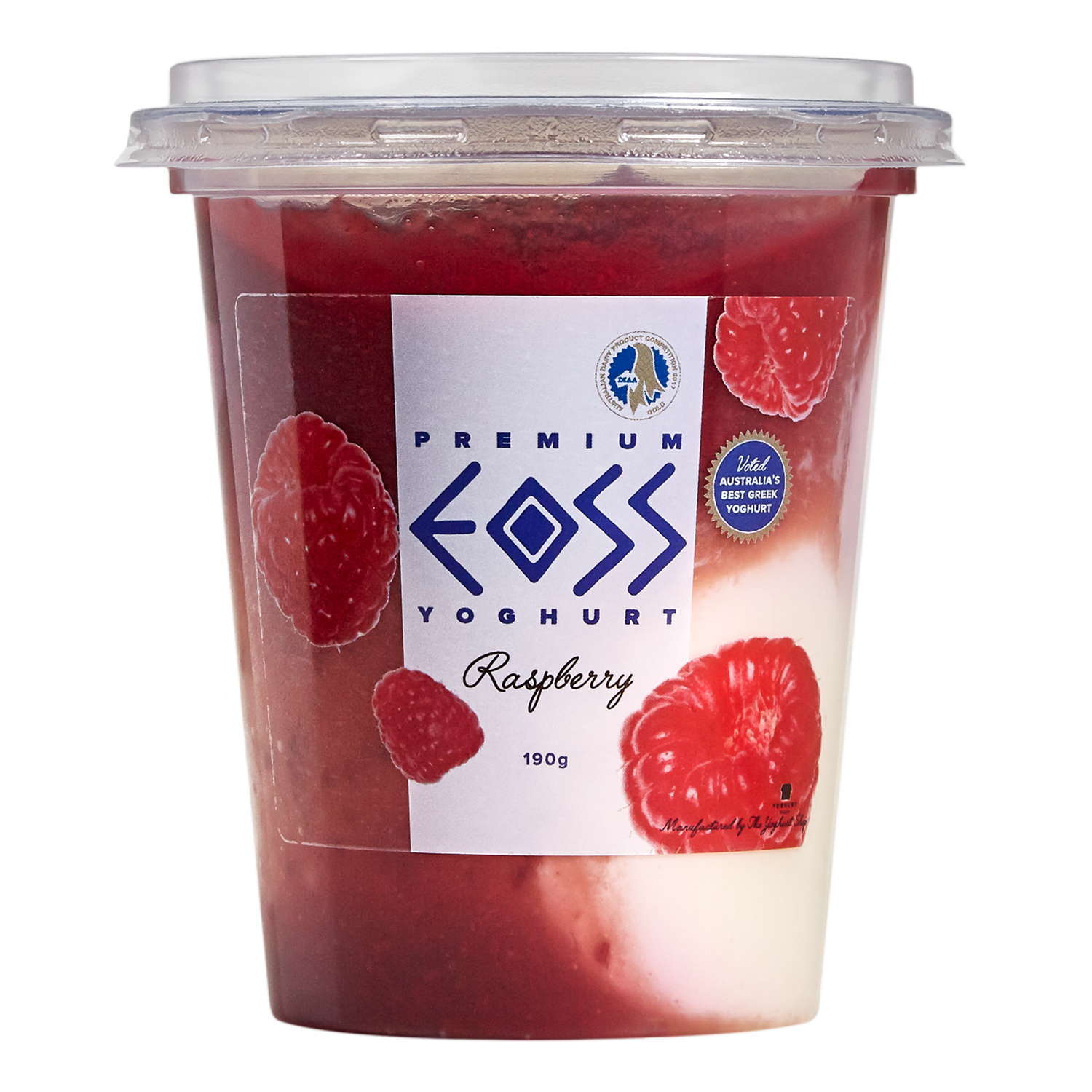 EOSS Yoghurt Raspberry Cup 190g