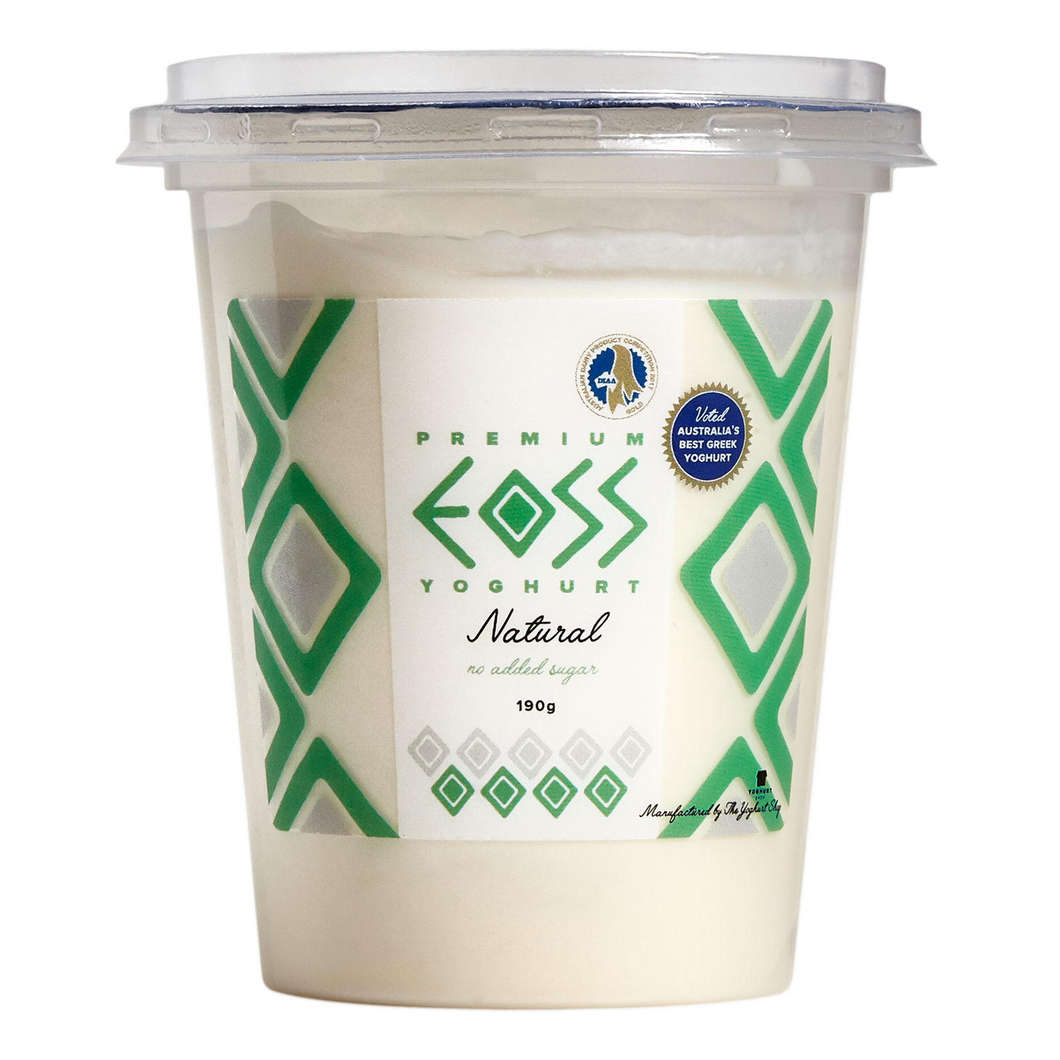 EOSS Yoghurt Natural Cup 190g