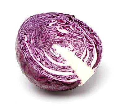 Cabbage - Red (Half)-Fresh Connection-Fresh Connection