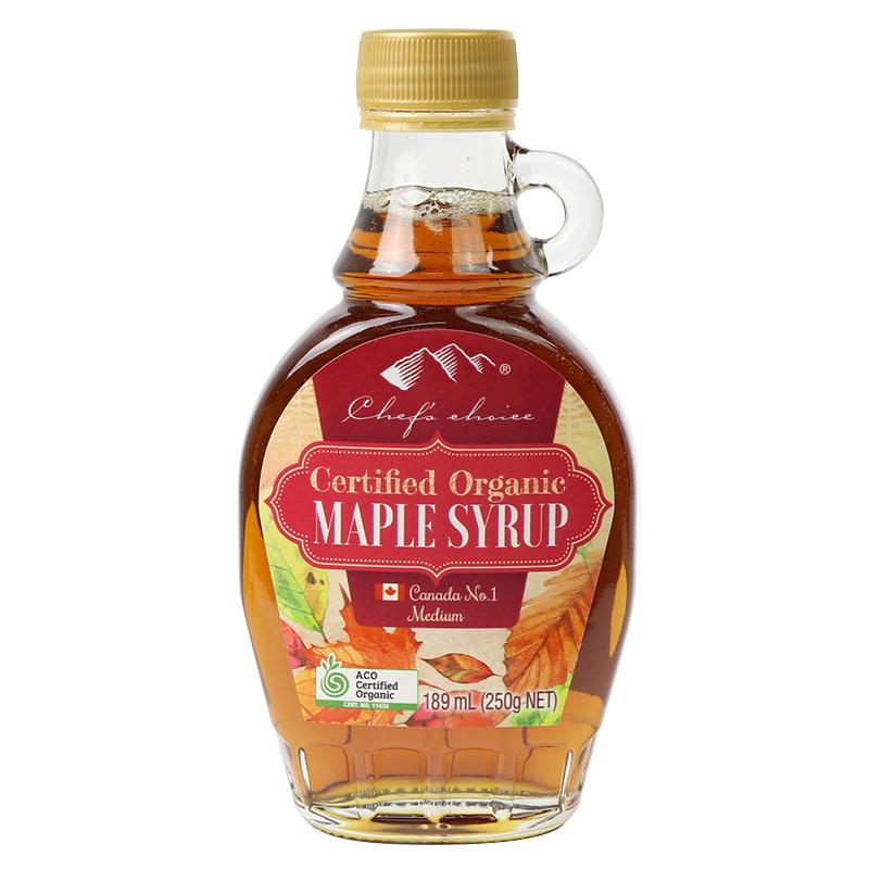 Chef’s Choice Certified Organic Maple Syrup 189 mL (250g)-Groceries-Chef's Choice-Fresh Connection