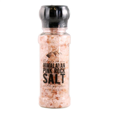 Chef's Choice Himalayan Pink Rock Salt with Grinder 200g-Chef's Choice-Fresh Connection
