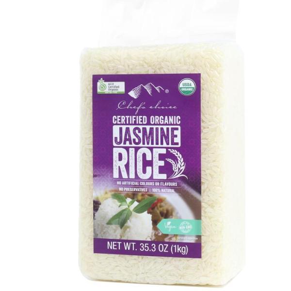 Chef's Choice Organic Jasmine Rice - 1kg — Fresh Connection