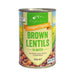 Chef's Choice Organic Brown Lentils in water 400g-Chef's Choice-Fresh Connection