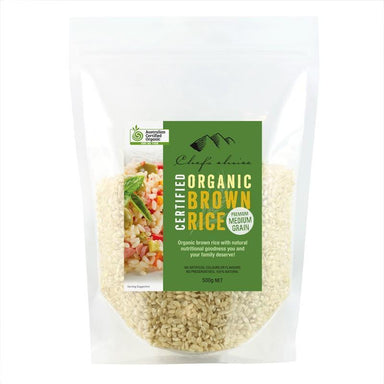 Chef's Choice Organic Brown Rice 500g-Chef's Choice-Fresh Connection