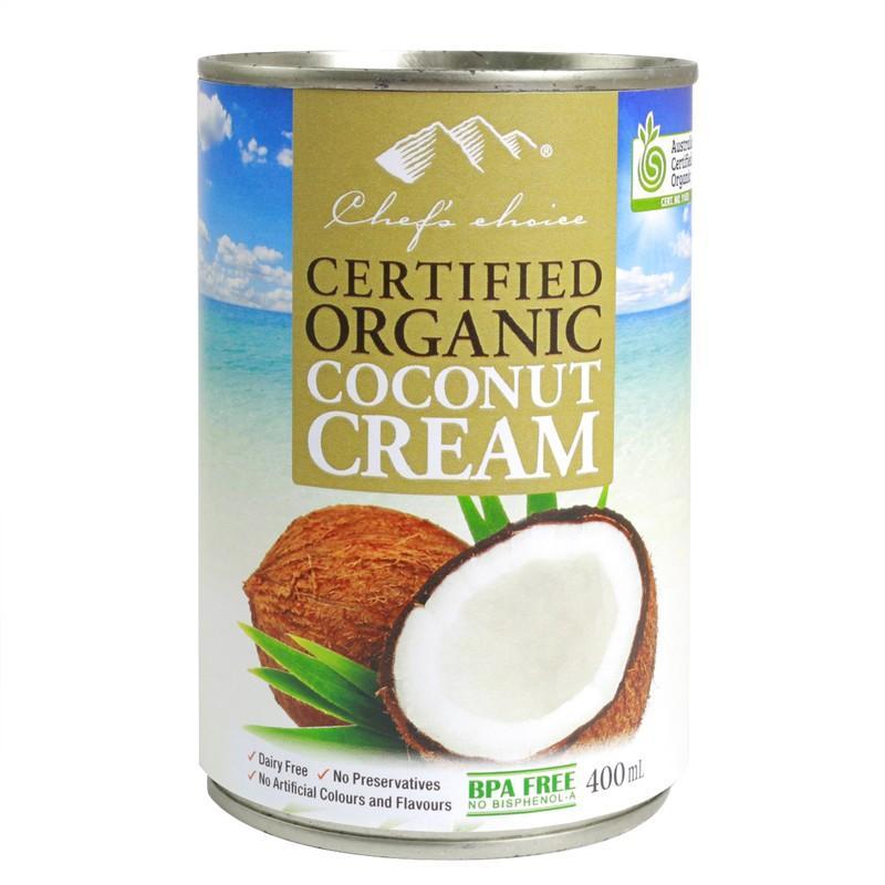 Chef's Choice Organic Coconut Cream 400mL-Chef's Choice-Fresh Connection
