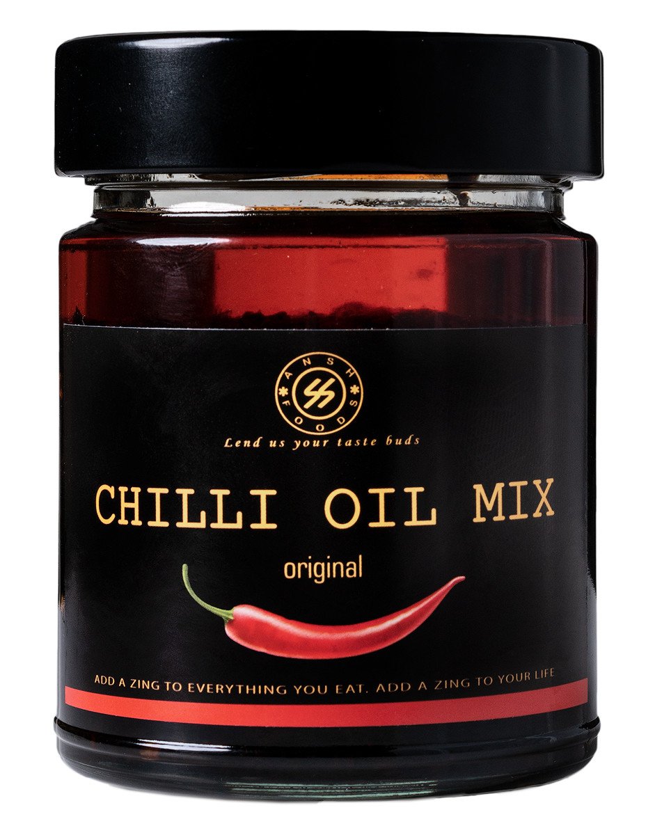 Chilli Oil Mix - ORIGINAL - Jar 250g-Groceries-Ansh Foods-Fresh Connection