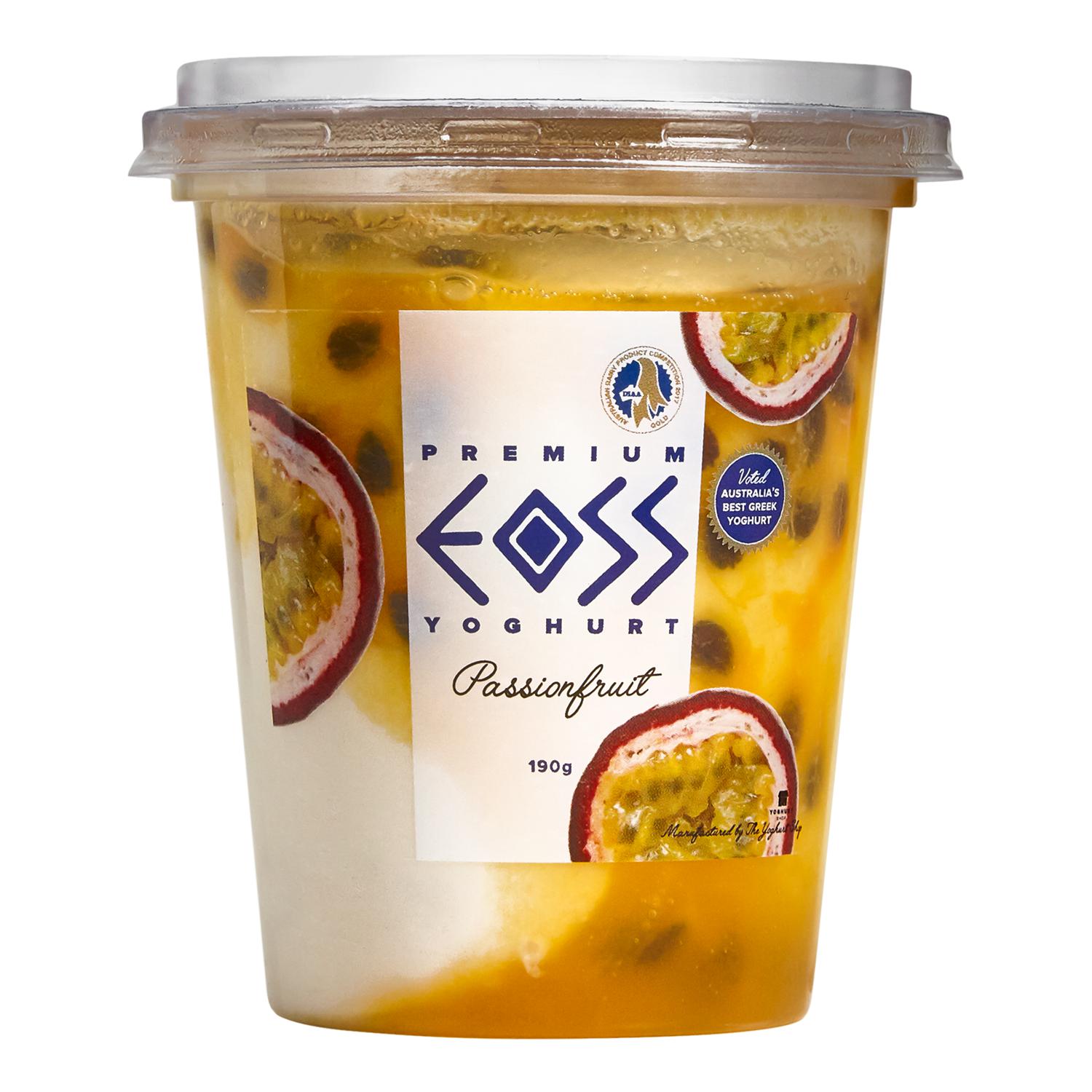 EOSS Yoghurt Passionfruit Cup 190g