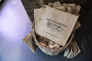 Fresh Connection est 1961 Reusable Shopping Bags-Fresh Connection Brighton VIC