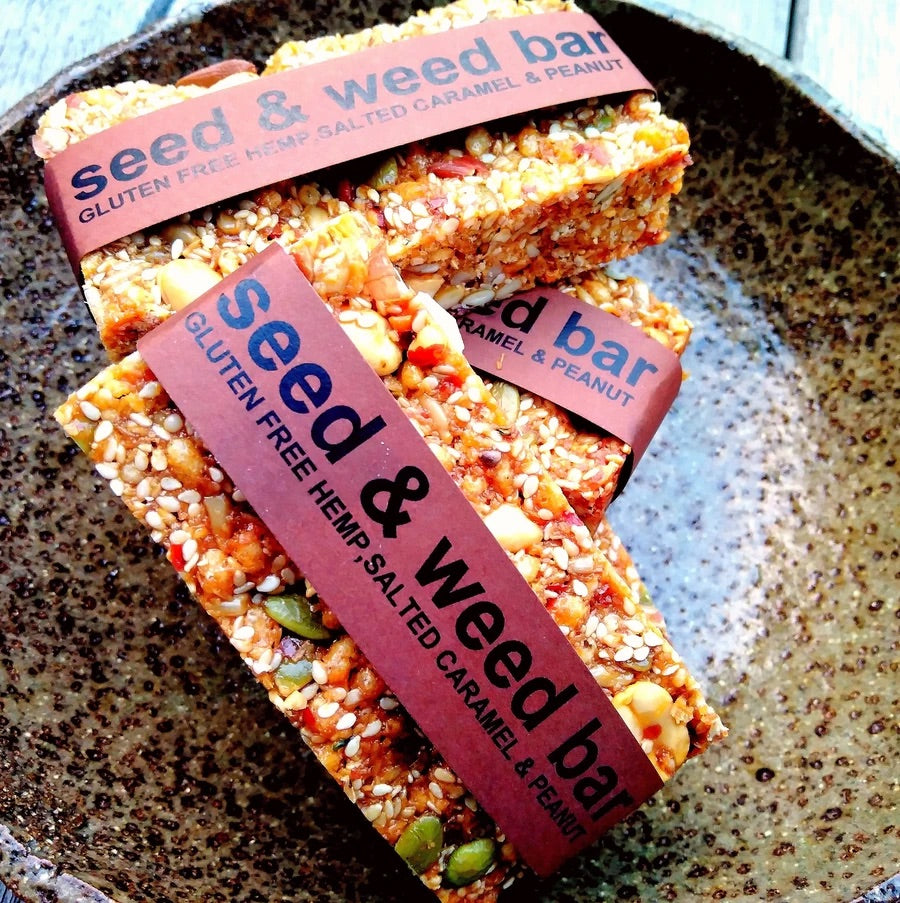 Seed & Weed Salted Caramel Bar (g/f) 90g