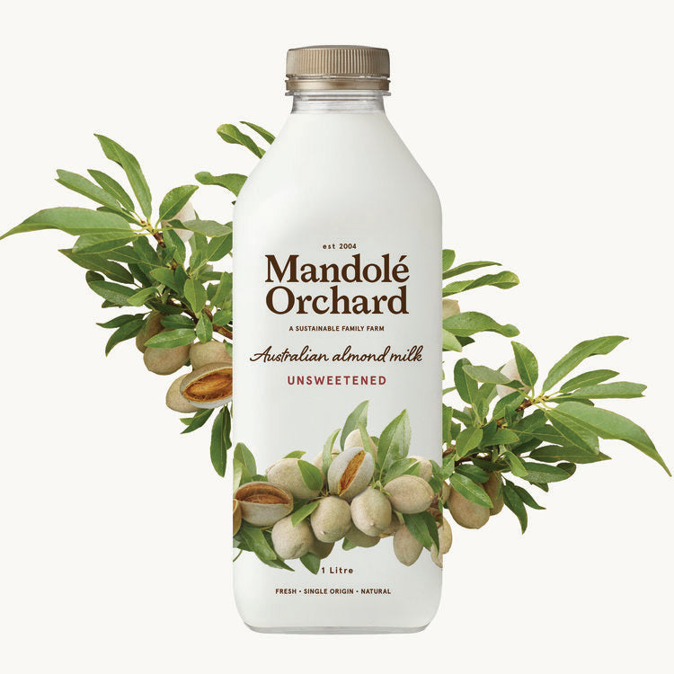 Mandolé Orchard Australian Unsweetened Almond Milk IL
