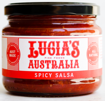 Lucia’s Salsa Spicy 300g
