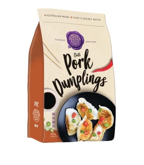 XHC Pork Chilli Dumplings(16 pieces) 400g