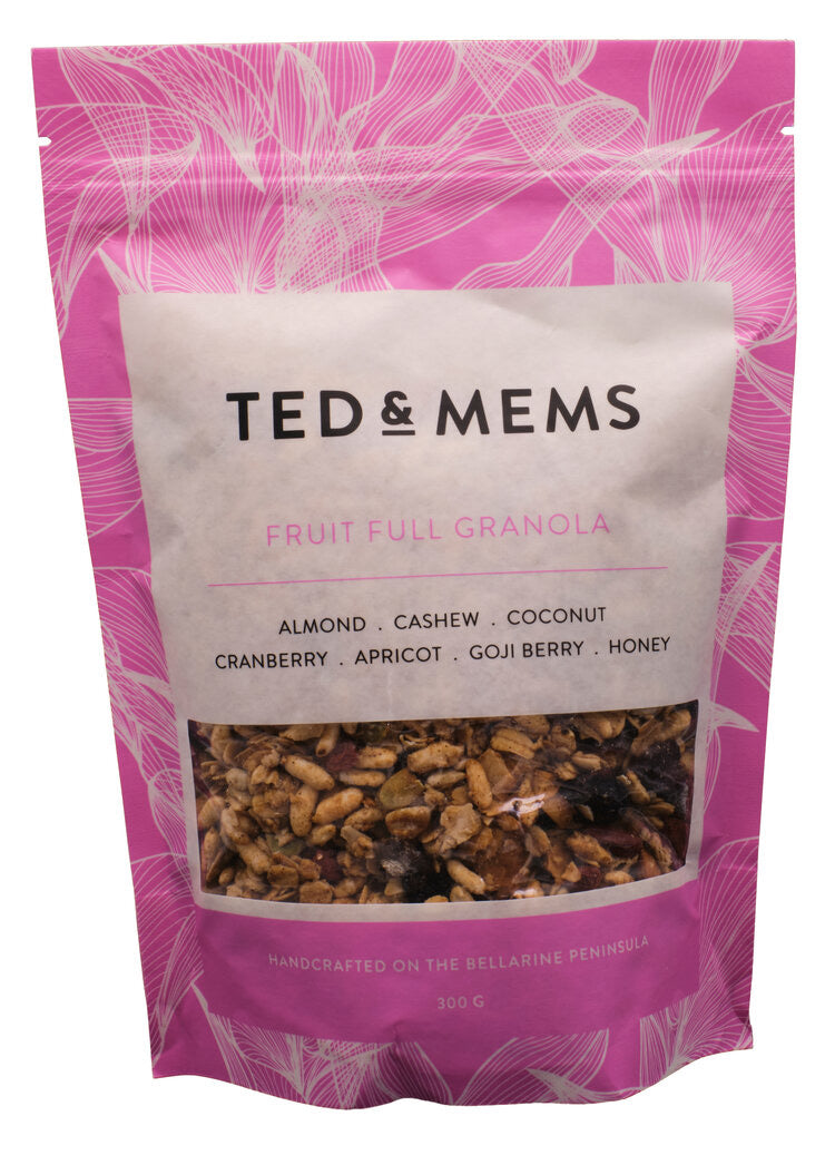 Ted & Mems Fruit Full Granola 300g