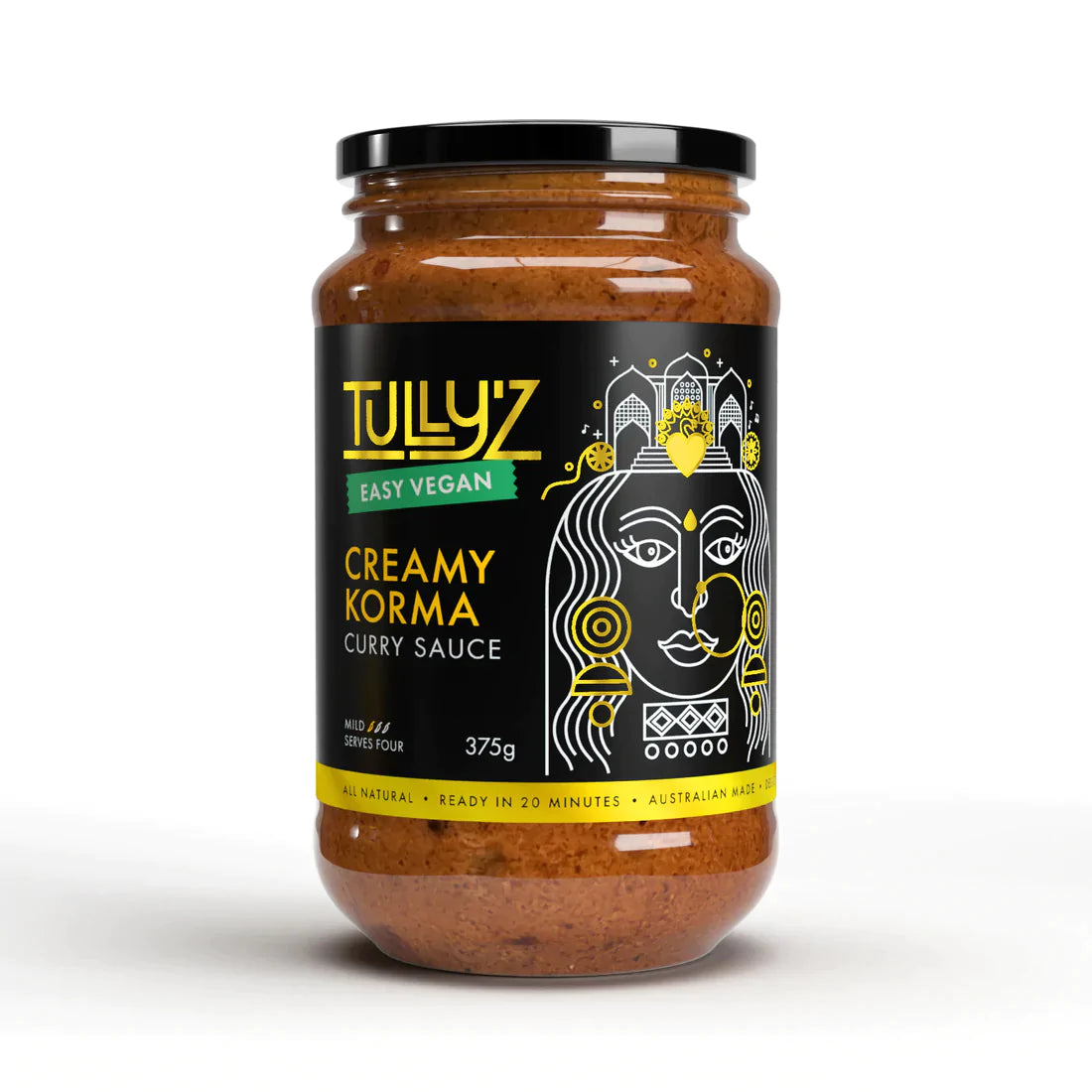 Tully’z Butter Creamy Korma Curry Sauce 375g