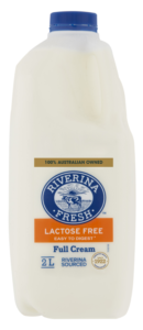 Riverina Lactose Free Full Cream Milk 2L