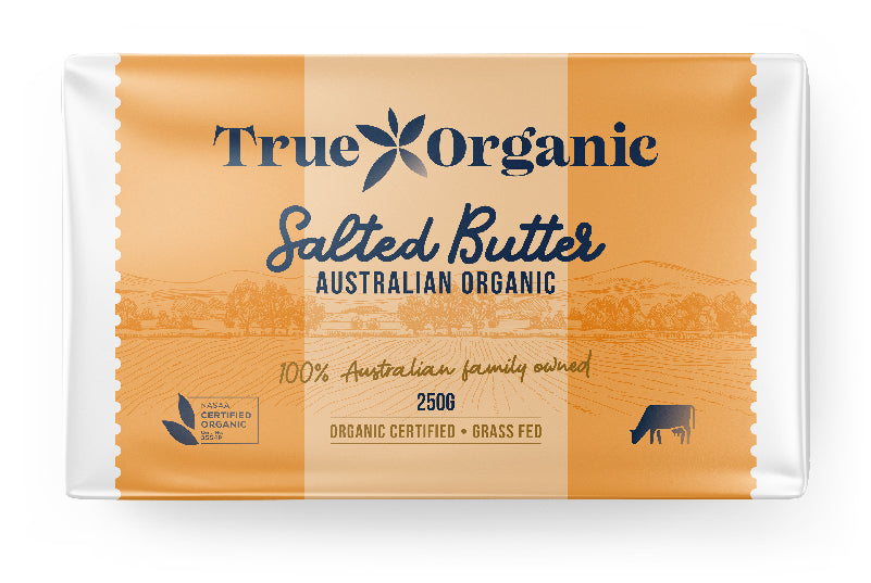 True Organics Butter Salted 250g