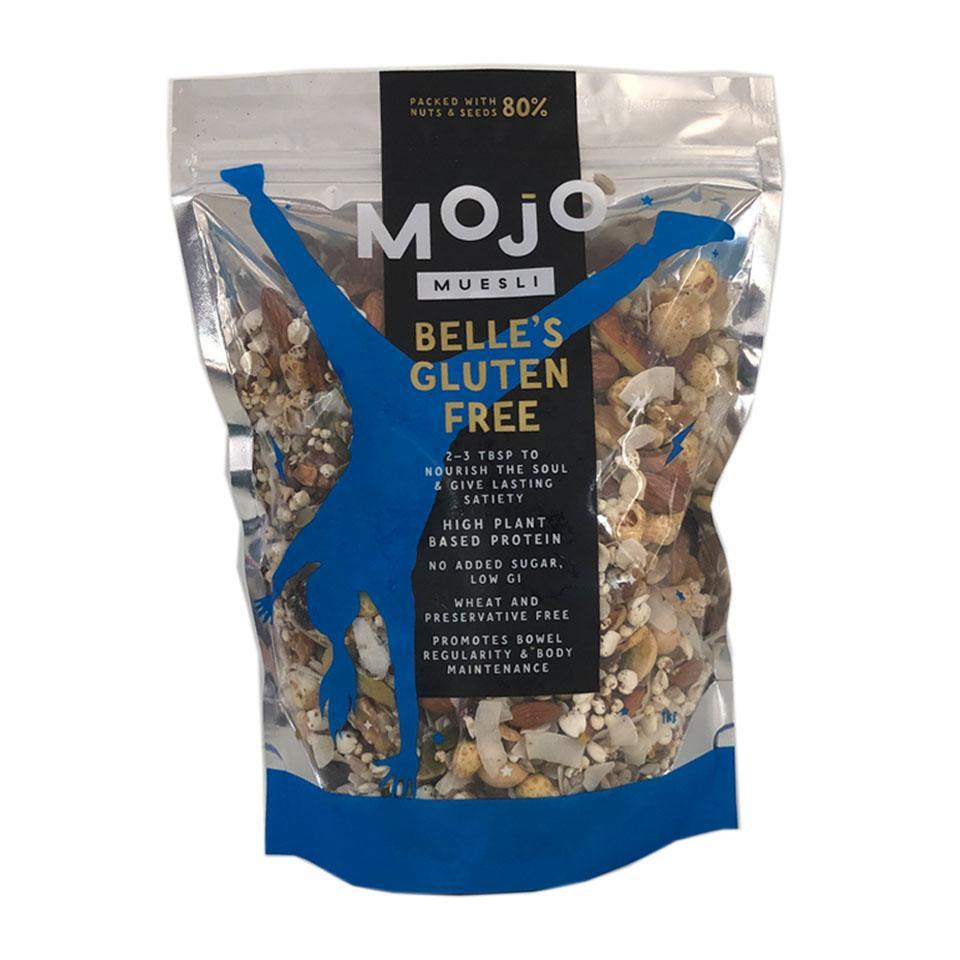 MOJO MUESLI Belle's Gluten Free Muesli 1kg-MOJO Muesli-Fresh Connection