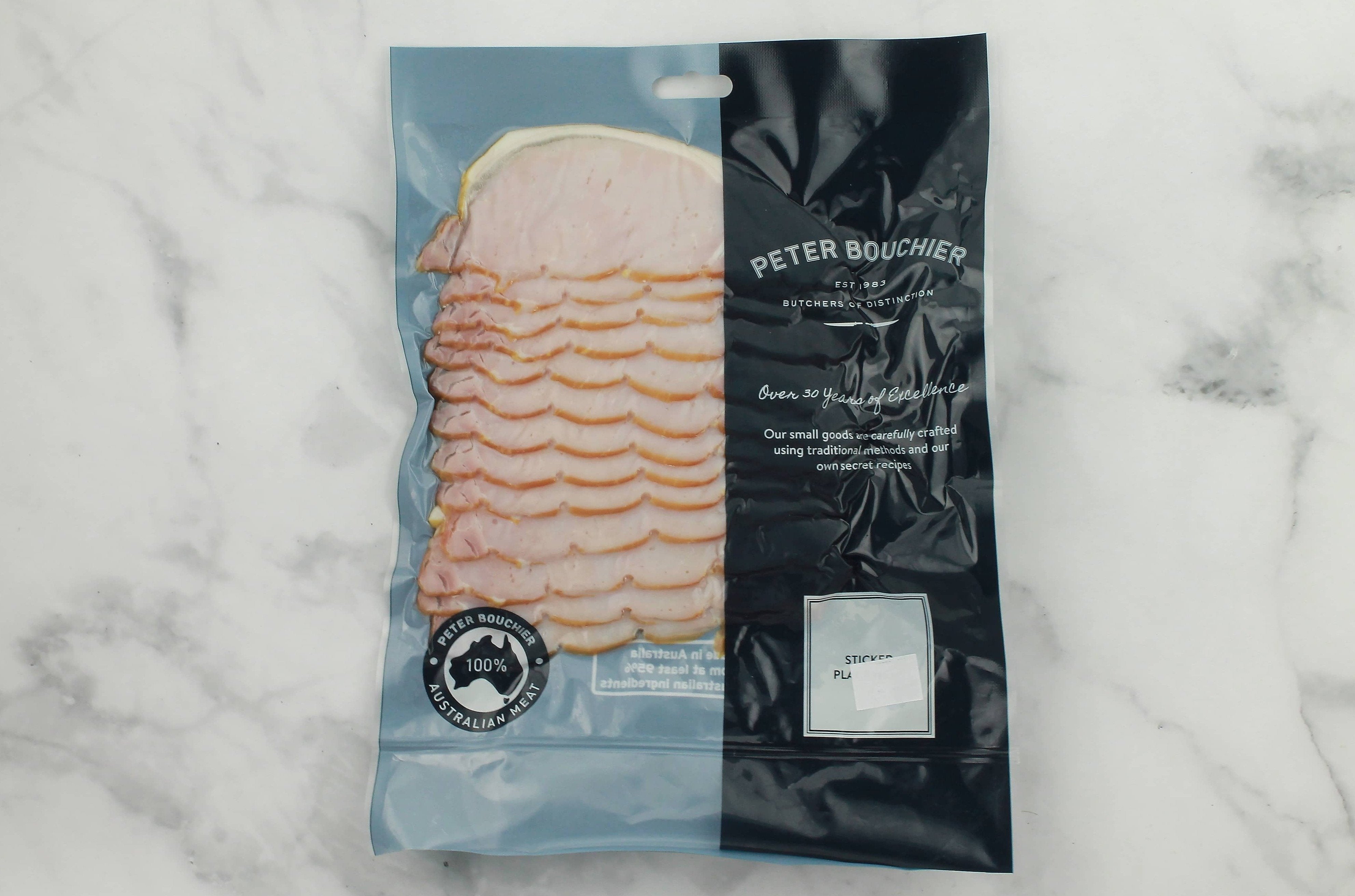Peter Bouchier Sliced Middle Bacon 200g