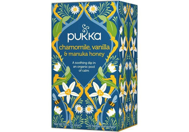 Pukka Chamomile, Vanilla & Manuka Honey Tea 32g-Pukka-Fresh Connection