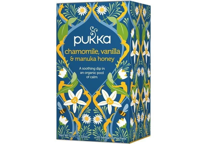 Pukka Chamomile, Vanilla & Manuka Honey Tea 32g-Pukka-Fresh Connection