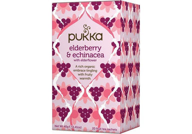Pukka Elderberry & Echinacea Tea 40g-Pukka-Fresh Connection