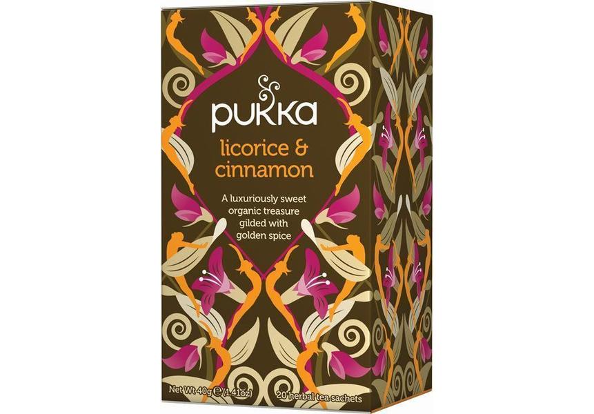 Pukka Licorice & Cinnamon Tea 40g-Pukka-Fresh Connection