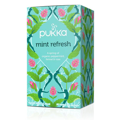 Pukka Mint Refresh Tea 40g (20 tea bags)-Groceries-Pukka-Fresh Connection
