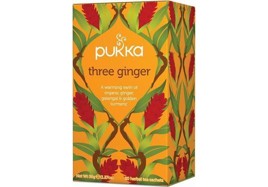 Pukka Three Ginger Tea 36g-Pukka-Fresh Connection
