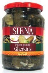 Siena Crunchy Dill Gherkins 680g-Fresh Connection Brighton VIC