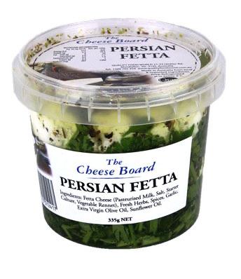 The Cheese Board Persian Fetta 335g-Groceries-Quality Food World-Fresh Connection