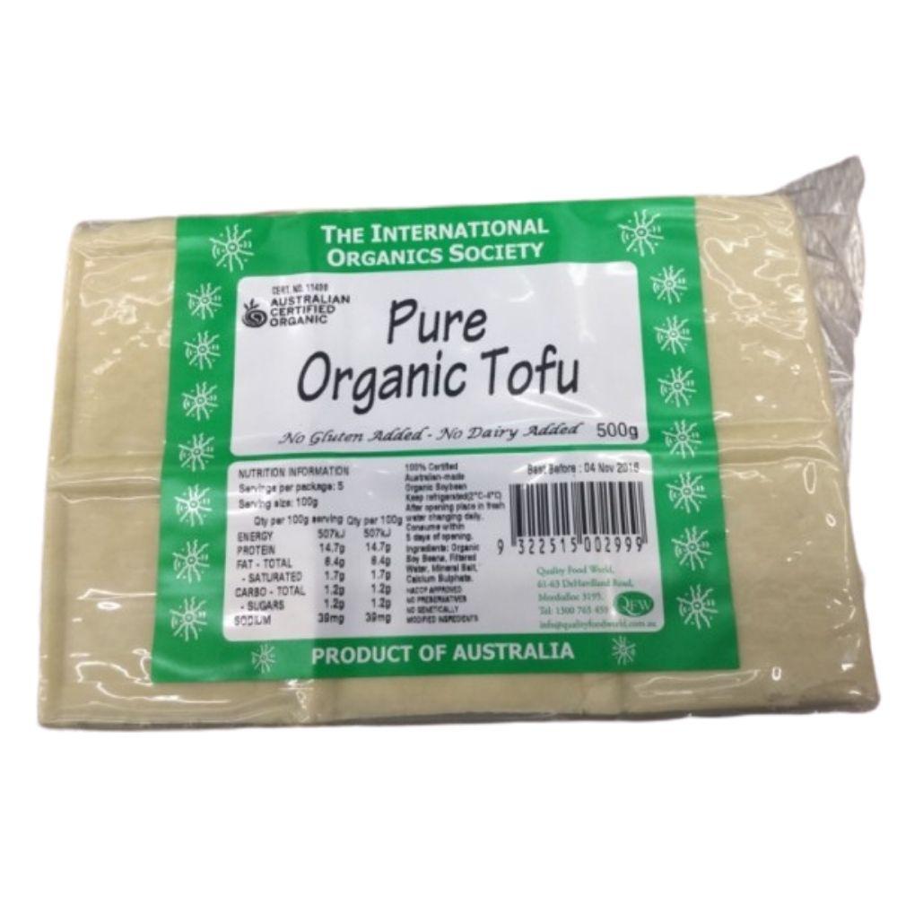The International Organics Society Organic Tofu - 500g